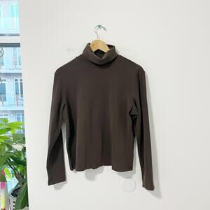 Gap Brown Turtleneck Sweater Size XL